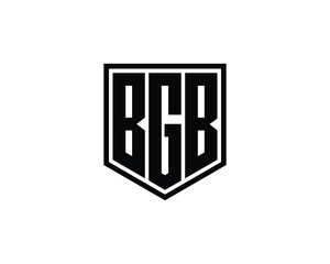 BGB logo design vector template. BGB