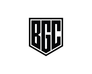 BGC logo design vector template. BGC