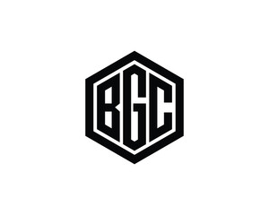 BGC logo design vector template. BGC