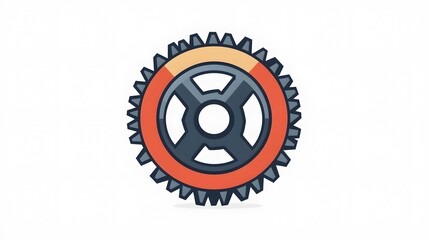 Gear with Progress Bar Icon