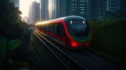 Eco-friendly Urban Green Corridor Promoting Biodiversity and Environmental Resilience