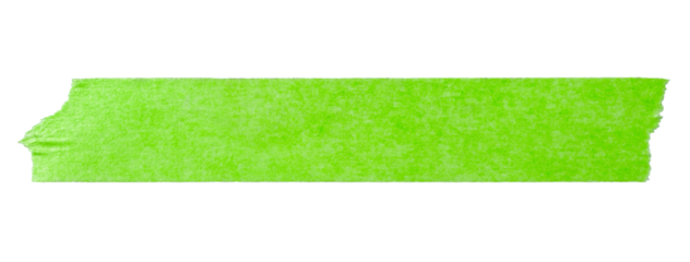 緑色のマスキングテープのテクスチャー