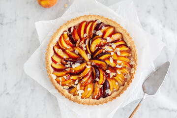 Peach pie