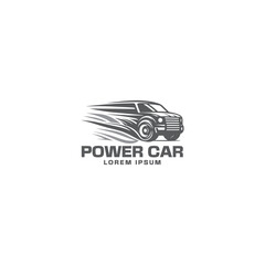 Fototapeta premium dynamic car logo, car rental logo, car company logo, car dealer logo vector eps 10