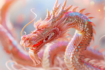 Beautiful greeting card with bright holiday composition for happy and celebrate New Year