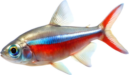 Obraz premium Exotic Fish & Sea Creatures PNG Photo Overlays - High-Resolution Transparent Overlays Featuring Vibrant and Realistic Tropical Marine Life for Creative and Ocean-Themed Design Projects. Generated AI