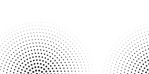 Modern abstract background. Halftone dots in circle form. Round logo. Vector dotted frame. vector ilustration