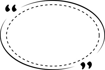  quote text box, frames border in hand drawn doodle style isolated. Bubble, review template.