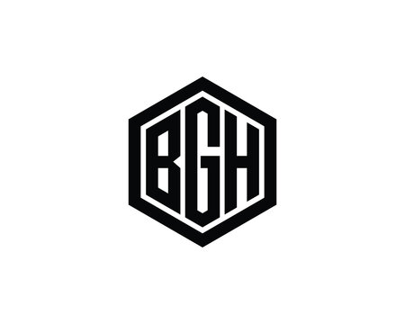 BGH Logo design vector template. BGH