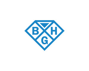 BGH Logo design vector template. BGH