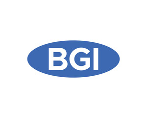 BGI logo design vector template. BGI