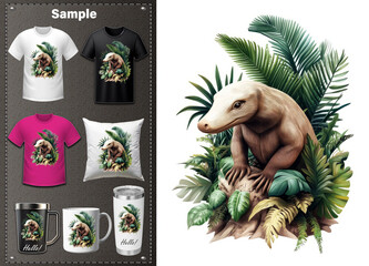 Tumbler Mugshirt Design Beautifully Illustrated