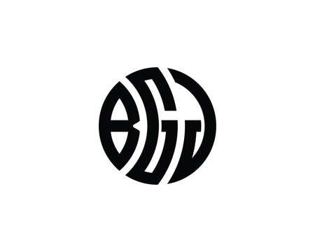 BGJ logo design vector template. BGJ