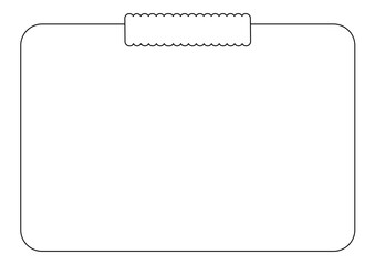 Modern Shapes and Frames Border Frame
