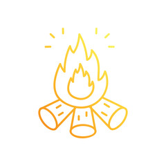 Bonfire  vector icon