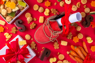 Sinterklaas, Saint Nicholas day background