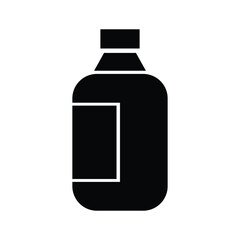 Bottle Logo Vector Template Icon