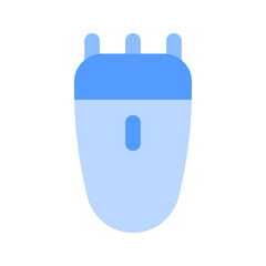 electric razor duotone icon