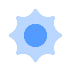 sun duotone icon