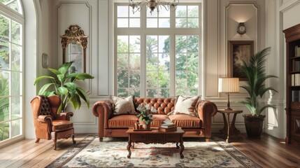 Elegant Classic Living Room