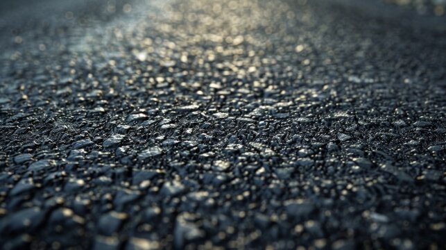 Asphalt Texture Close-Up