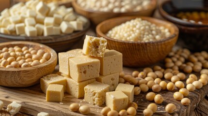 Assorted Soy Products