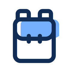 Obraz premium backpack filled line icon