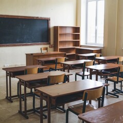 classroom in school