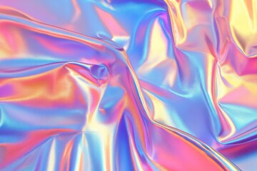 Obraz premium Background texture of rainbow pastel iridescent pearlescents