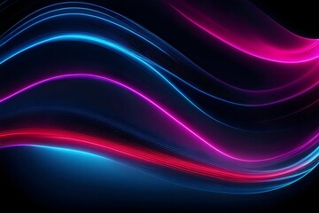 neon glowing abstract background, waves background, backgrounds 