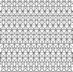 Geometric structure with diagonal intersections.