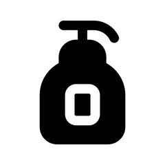 hand wash glyph icon