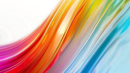 Neon Tropical Leaves Background