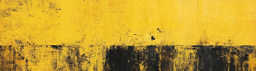 With text space, black yellow gold stone concrete paper texture background panorama banner