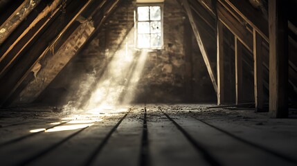 Mysterious Ghostly Encounters in Forgotten Attic on Halloween Night