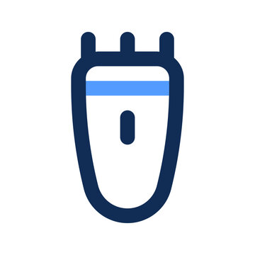 recommend clip art: electric razor outline color icon