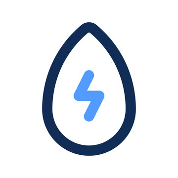 recommend clip art: hydro power outline color icon