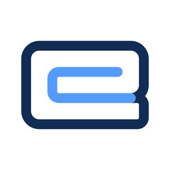 towel outline color icon