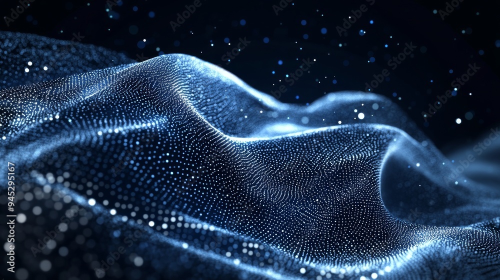 Poster the background of this design is a digital graphic abstract background for technological processes, 