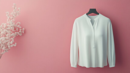 White Blouse Mockup.