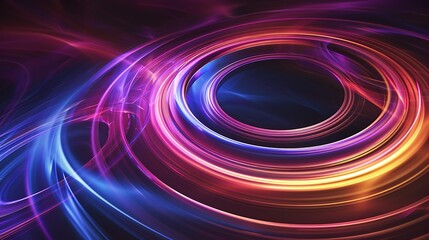 Obraz premium Abstract Neon Light