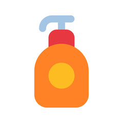 sunblock flat icon