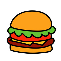 Burger Vector Illustration 