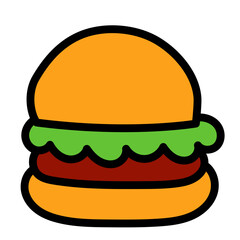 Burger Vector Illustration 