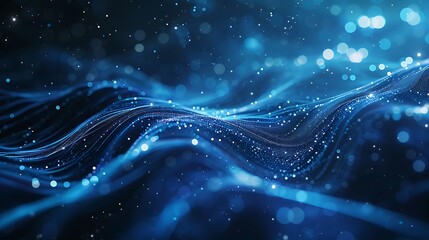 Abstract Blue Waves and Particles