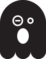 Nervous Ghost Emoji
