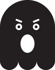 Amazed Ghost Emoji