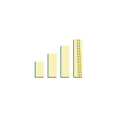 Fototapeta premium A competition concept icon isolated on transparent background