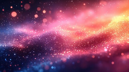 Pastel sparkling background with soft light effects