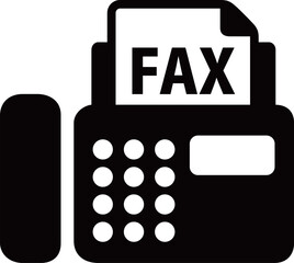 ファックスのアイコン